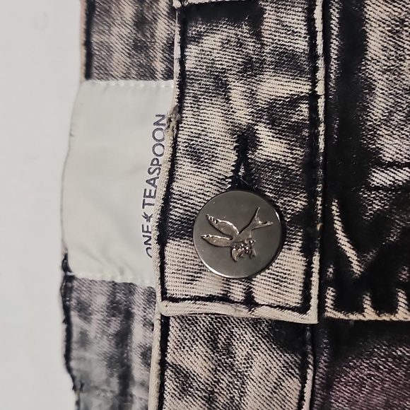 One Teaspoon Multicolor Sunset Acid Skinny Jeans Size 30 - Picture 3 of 8